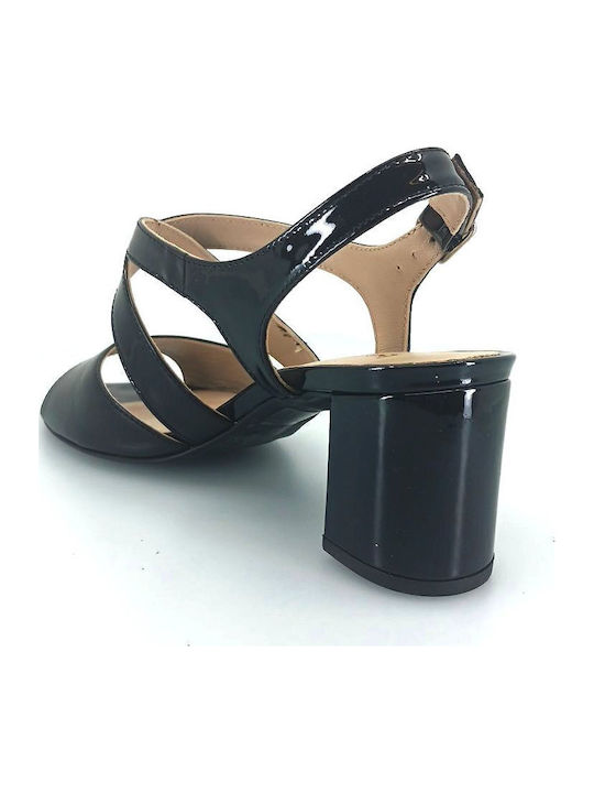 Leather Sandals Black
