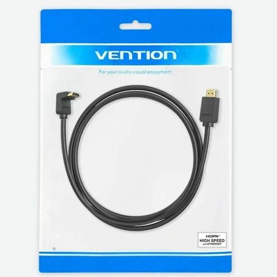 Vention Cable HDMI male - HDMI male 1m Μαύρο