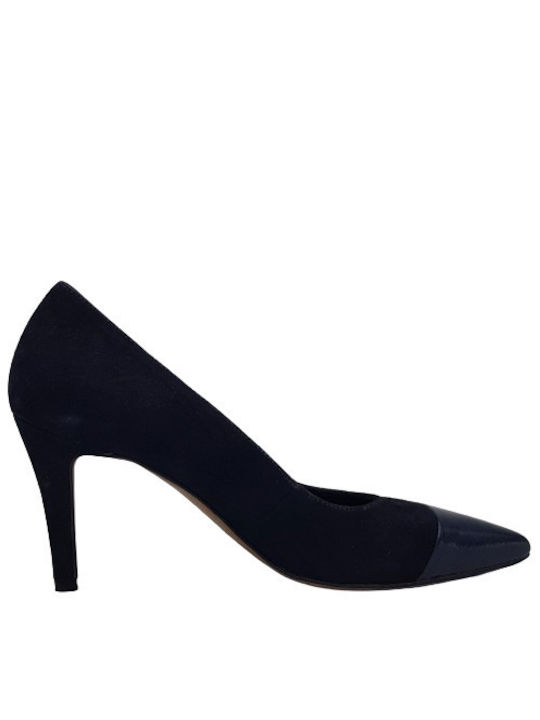 Tamaris Leder Pumps Blau