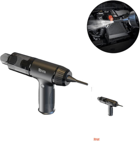Biva Car Handheld Vacuum & Blower 2 in 1 Rechargeable 12V 55W