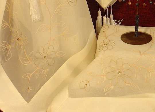 Set Față de Masă cu Broderie Linea Home Brodat N3183