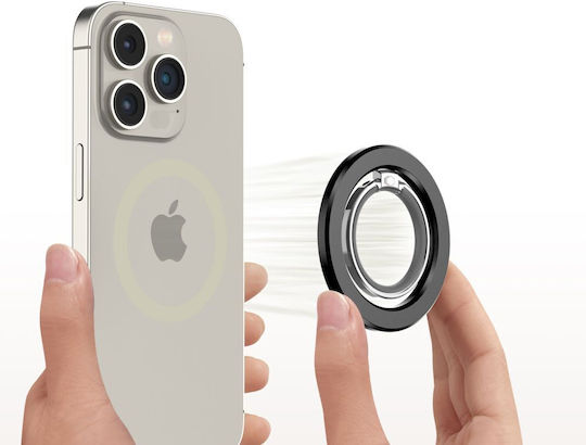 Tech-Protect Magsafe Ring Holder Κινητού σε Μαύρο χρώμα
