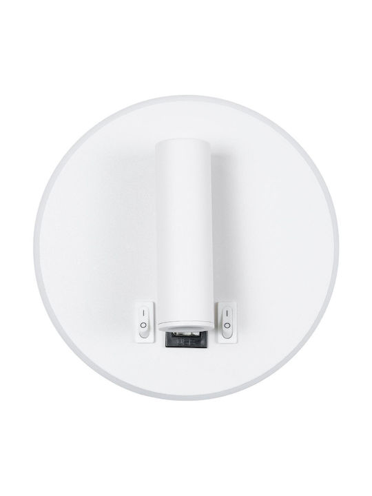 GloboStar Lady-R Modern Leuchte Wand mit Integrierter LED und Neutralweißes Licht 15x7cm