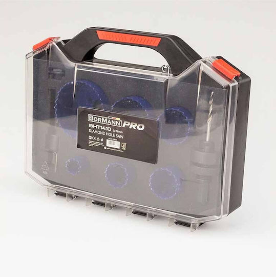 Bormann Pro Ποτηροπρίονο BHT1410 HSS με Διάμετρο από 20mm έως 68mm για Ξύλο και Μέταλλο