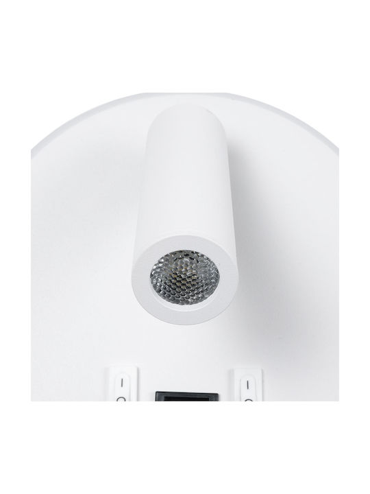 GloboStar Lady-R Modern Leuchte Wand mit Integrierter LED und Neutralweißes Licht 15x7cm