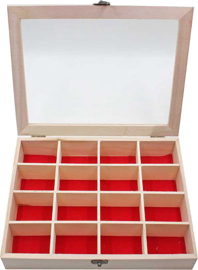 Tpster Декоративна кутия Дърво 27x21x5см 1бр