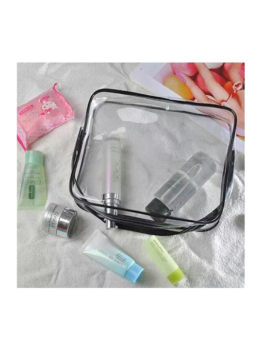 Set Toiletry Bag with Transparency 22cm