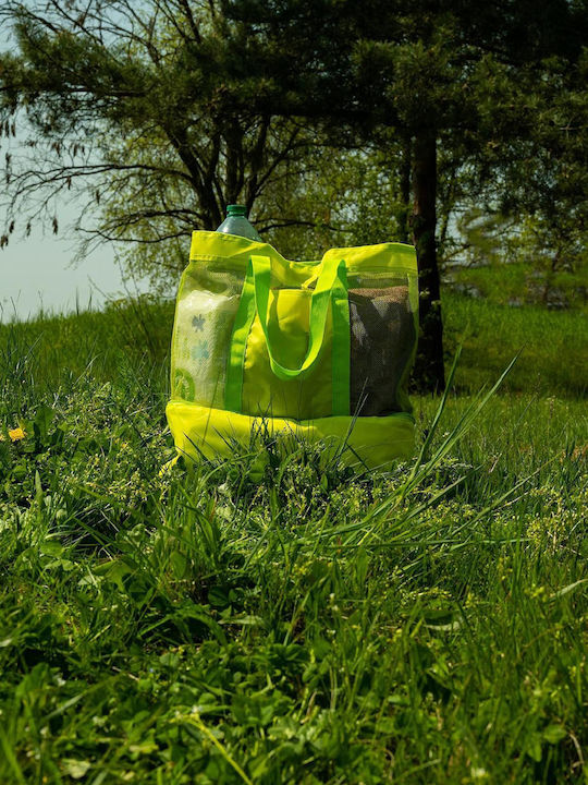 Geantă De Plajă Din Material Textil Verde
