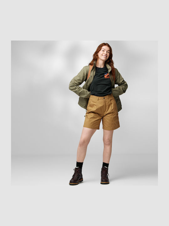 Fjallraven Vardag Women's Hiking Short Trousers Brown