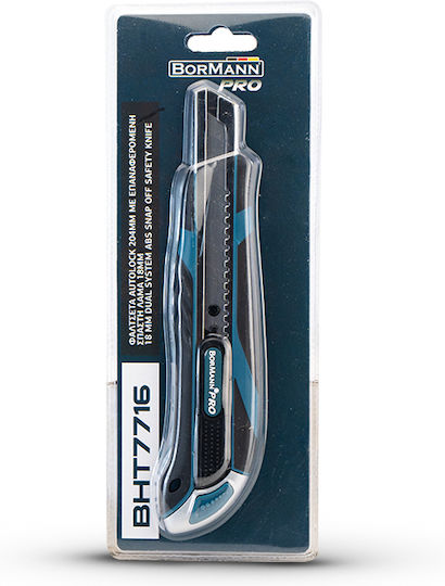 Bormann Pro Folding Knife BHT7716 Security with Blade Width 18mm