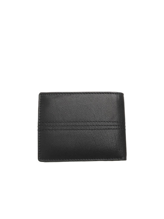 Gian Marco Venturi Men's Leather Wallet Black