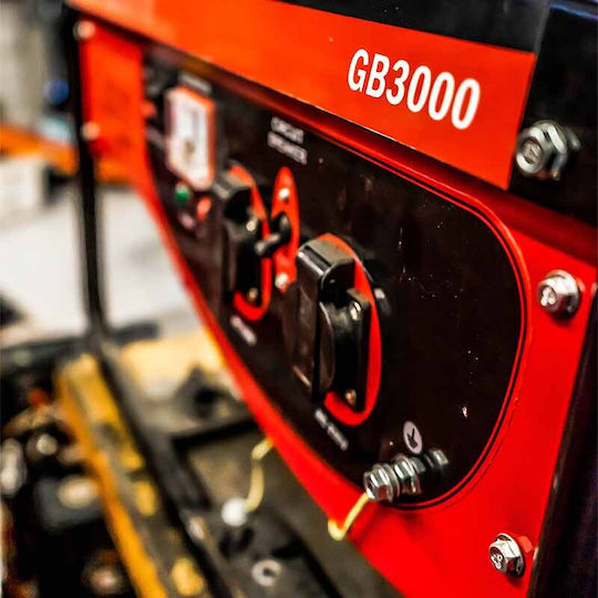 Kumatsugen GB3000 Generator Benzină (în patru timpi) Patru timpi cu Autostart și Putere Maximă 3.5kVA