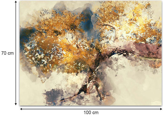 Megapap Abstract Tree Gemälde auf Leinwand 100x70cm