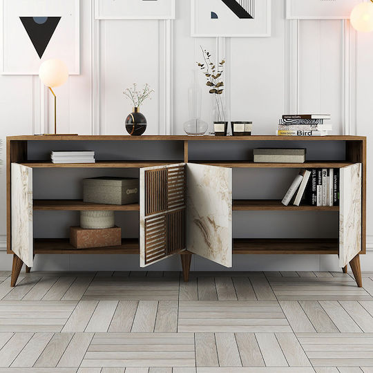 Μπουφές Milan Ξύλινος 180x35x78.6cm Μπουφές Milan Ξύλινος 180x35x78.6cm