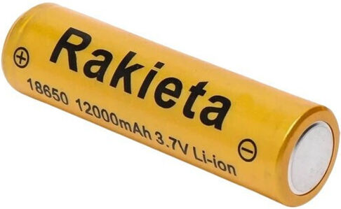Wiederaufladbare Batterie 18650 Li-Ion 12000mAh 3.7V 1Stück