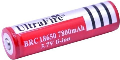 Wiederaufladbare Batterie 18650 Li-Ion 7800mAh 3.7V 1Stück