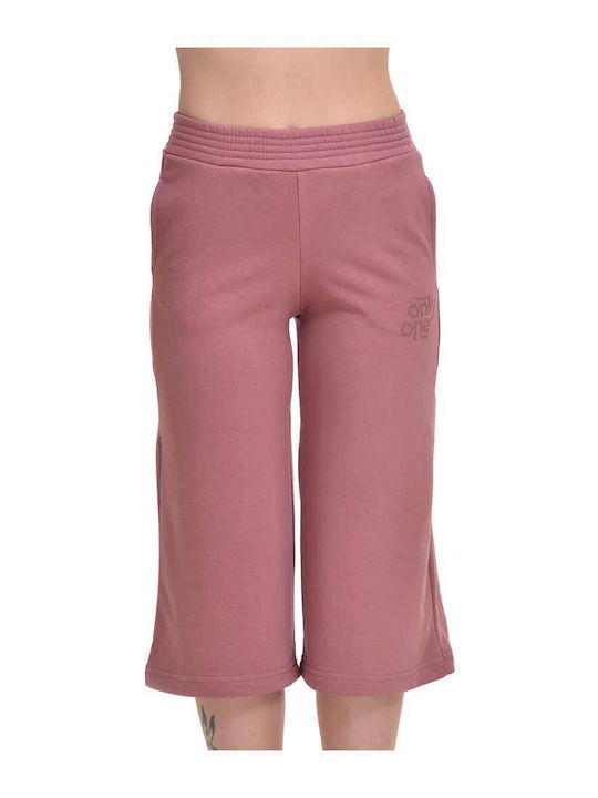 Damen Bermuda Terry Rosa