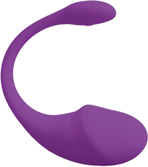 Δονητής Egg με Remote Control 18cm Μωβ