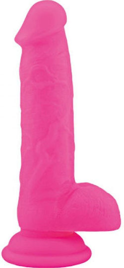 Boss Of Toys Dildo με Βεντούζα Ροζ