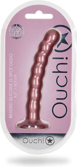 Boss Of Toys Dildo με Όρχεις και Βεντούζα Ροζ 17cm