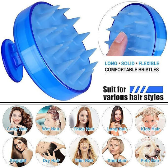 Scalp Massager Μπλε
