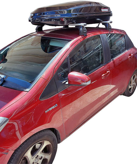 Nordrive Багажници за покрив Алуминий за Toyota Ярис 2011-2020 (Комплект с крака)