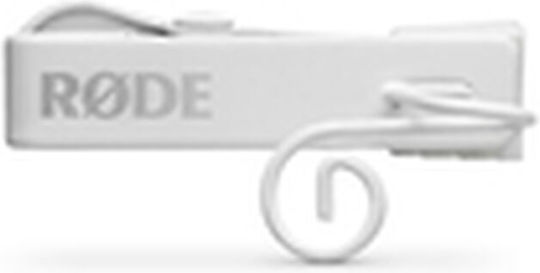 Rode Lavalier GO Кондензатор (Малка диафрагма) Микрофон 3.5mm Πέτου, Clip On за Вокали в White Цвят