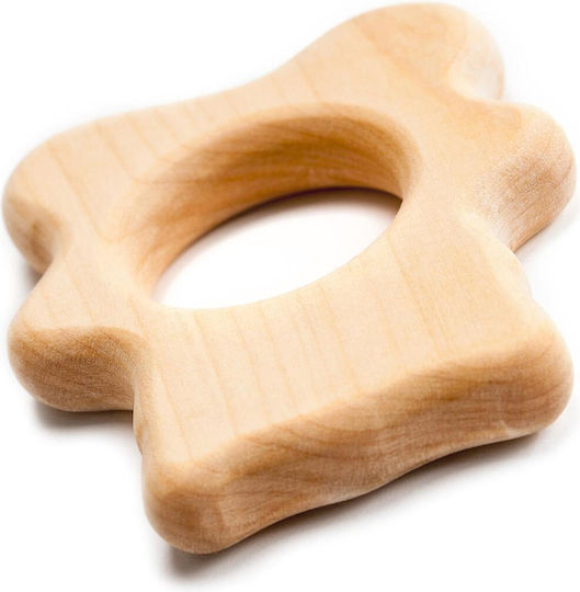 Beißring für das Zahnen aus Holz für 4 m+