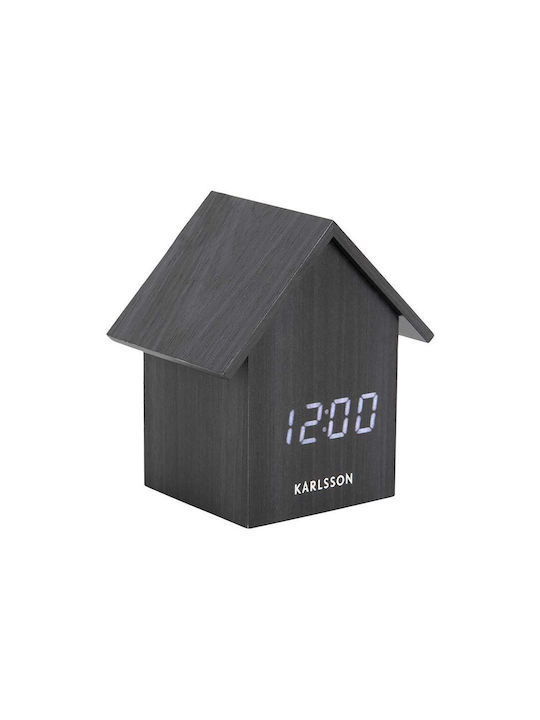 Karlsson Tabletop Digital Clock with Alarm KA5932BK