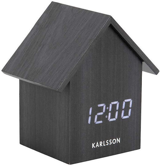 Karlsson Επιτραπέζιο Ψηφιακό Ρολόι με Ξυπνητήρι KA5932BK