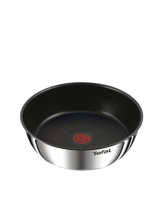 Tefal Ingenio Emotion Cookware Set of Stainless Steel with No Coating Silver 13pcs
