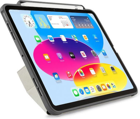 Pipetto Flip Cover Silicone Gray (iPad 2022 10.9'')