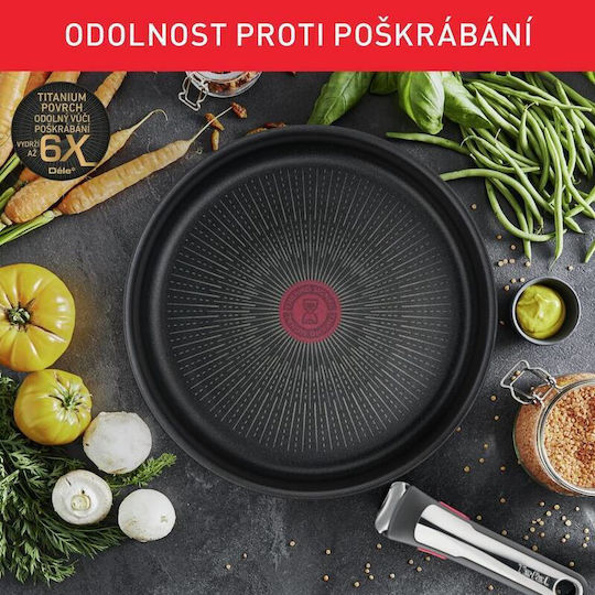 Tefal Ingenio Unlimited Комплект Съдове За Готвене От Алуминий С Незалепващо Покритие 5 Части