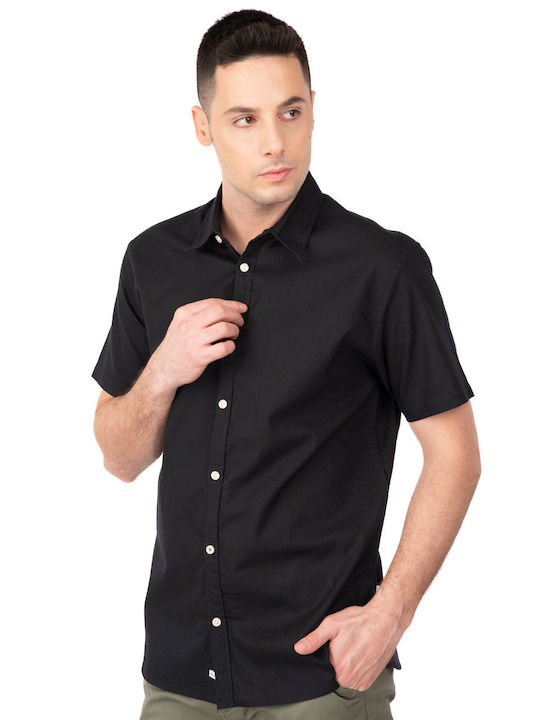 Rebase Men's Shirt Short Sleeve Black