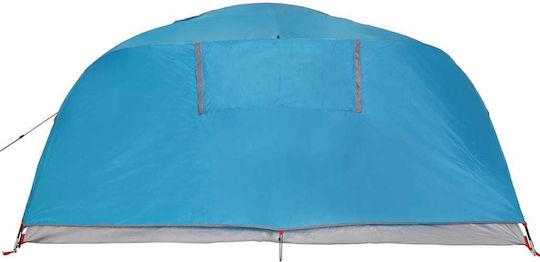 vidaXL Campingzelt Blau für 4 Personen 278x215x126cm