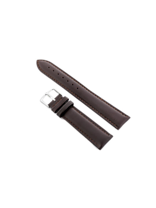 Pacific Leather Strap Brown 24mm