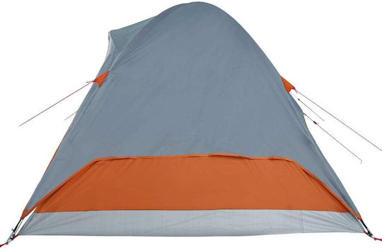 vidaXL Campingzelt Iglu Orange für 6 Personen 270x210x145cm
