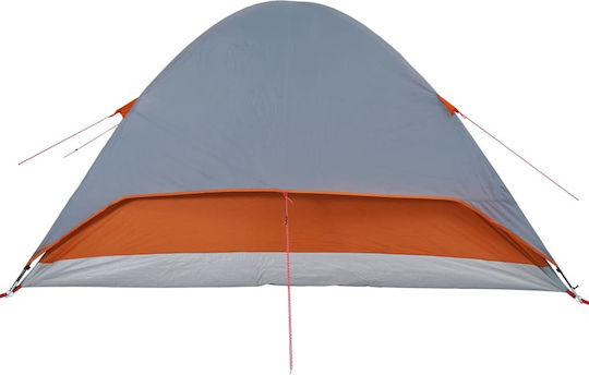 vidaXL Campingzelt Iglu Orange für 6 Personen 270x210x145cm