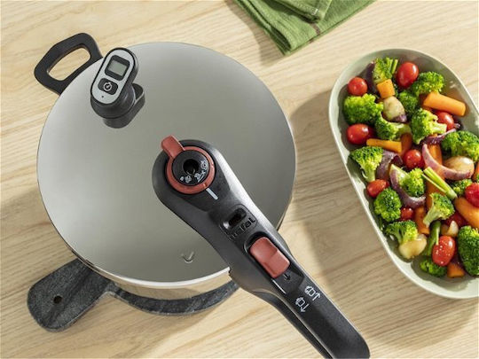 Tefal Secure Chrono Χύτρα Ταχύτητας 6lt