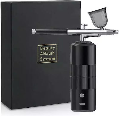 Aerograf Airbrush System cu recipient 40ml și compresor Presiune 1.9bar Baterie