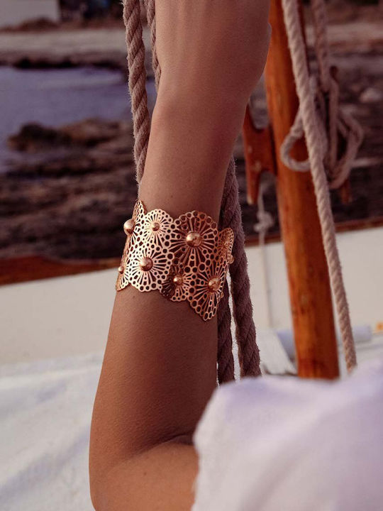 Lilou Bracelet made of Brass Gold Plated