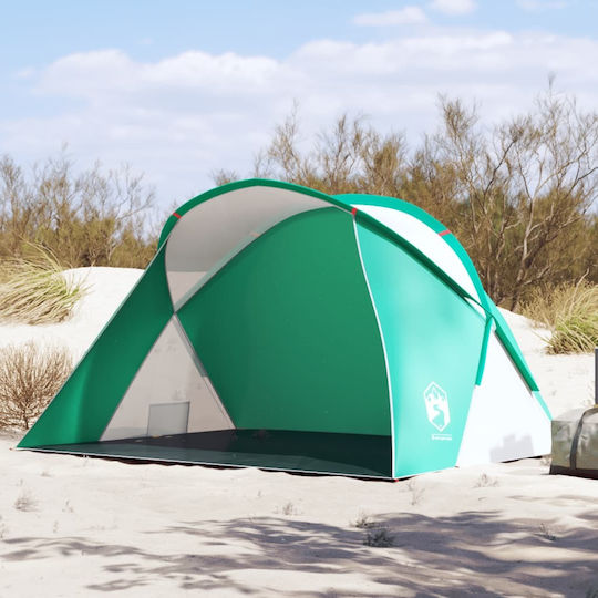 vidaXL Pop Up Strandsonnenschutz 4 Personen Grün