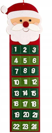 Calendar Advent Crăciun DIY Tesătură