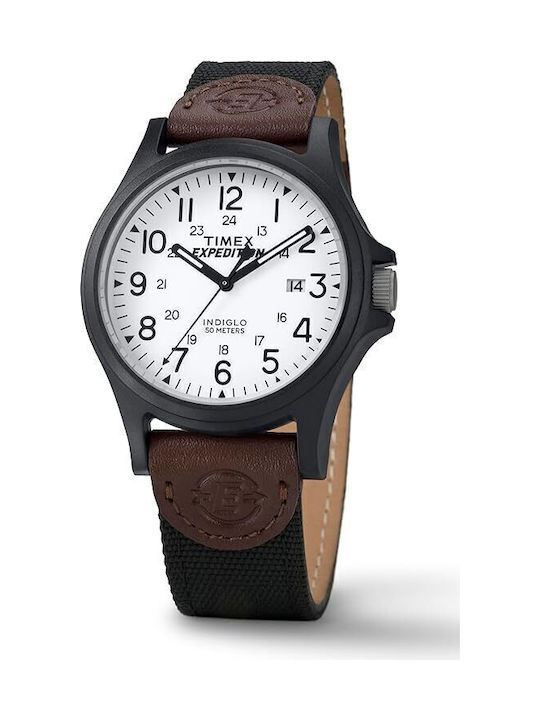 Timex Expedition Ceas Bărbați 33mm Baterie cu Cureaua Textilă Neagră