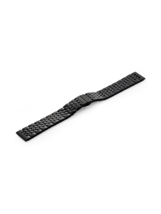 Pacific Metallic Bracelet Black 22mm