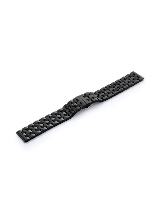 Pacific Metallic Bracelet Black 22mm