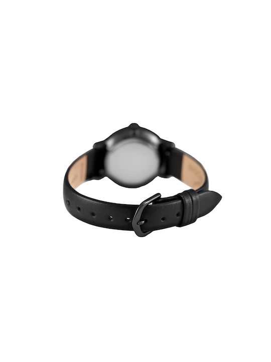 AGBarr Watch with Black Metal Bracelet