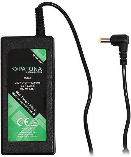 Patona Φορτιστής Laptop 60W 19V 3.15A για Samsung