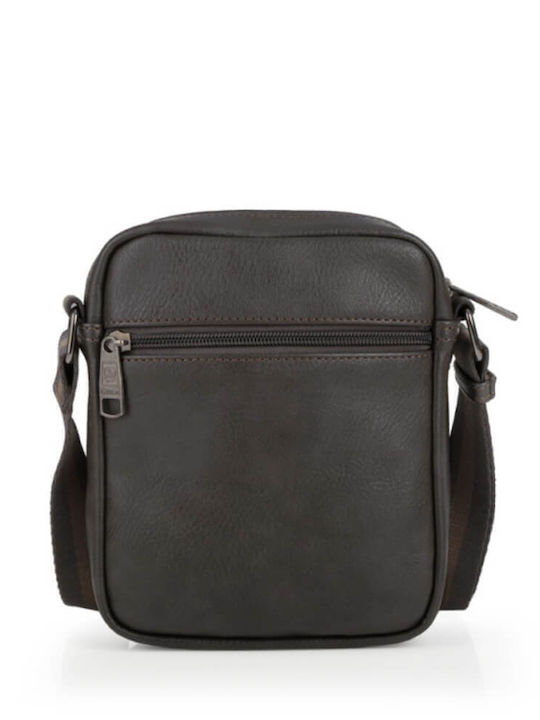 Frank Men's Messenger Bag Brown
