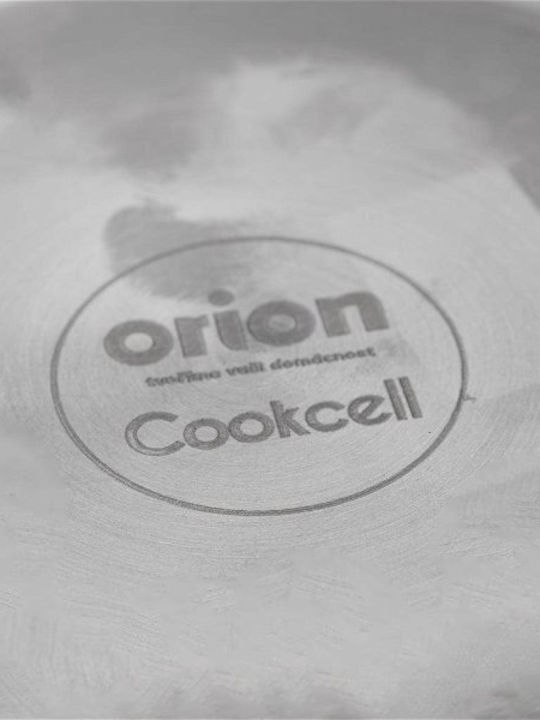 Orion Wok made of Stainless Steel with Non-Stick Coating 28cm